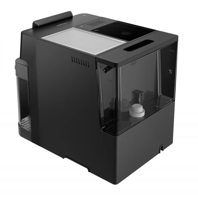Beko CEG7304B CaffeExperto cafetera superautomática con boquilla de vapor, cafetera espresso, 2 l, granos de café, molinillo integrado, 1350 W, negra, plateada