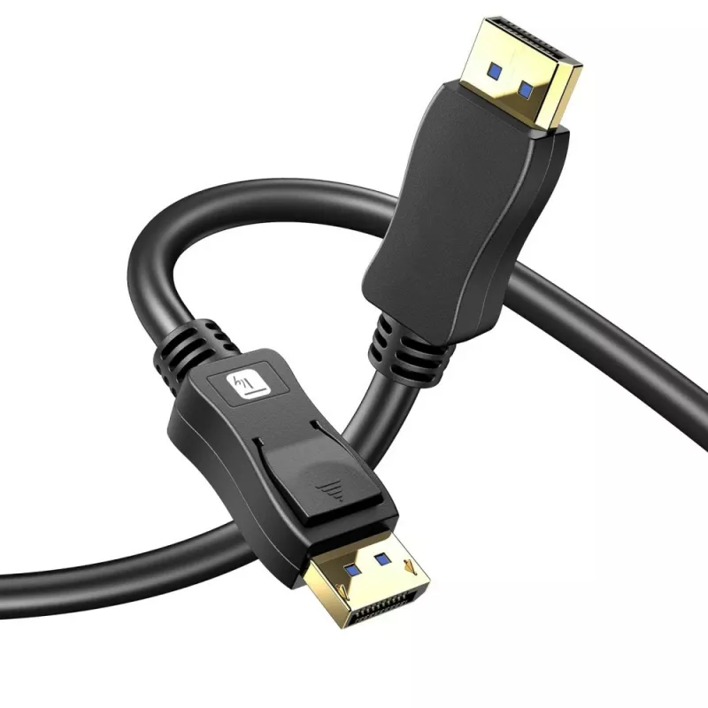 Cable DisplayPort Techly ICOC-DSP-A21-020 2 m negro
