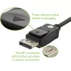 Cable DisplayPort Techly ICOC-DSP-A21-020 2 m negro
