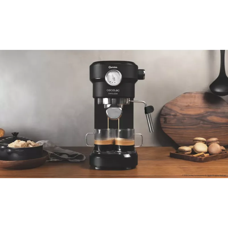 Cecotec Cafelizzia 790 Black Pro cafetera espresso, 1,2 l, 20 bar, negra