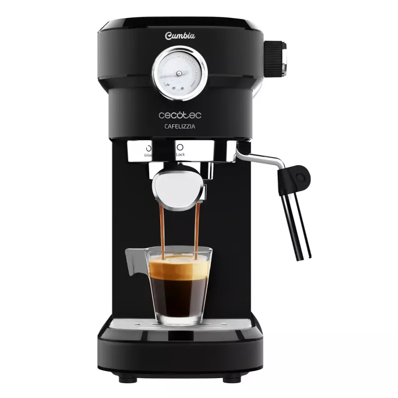Cecotec Cafelizzia 790 Black Pro cafetera espresso, 1,2 l, 20 bar, negra