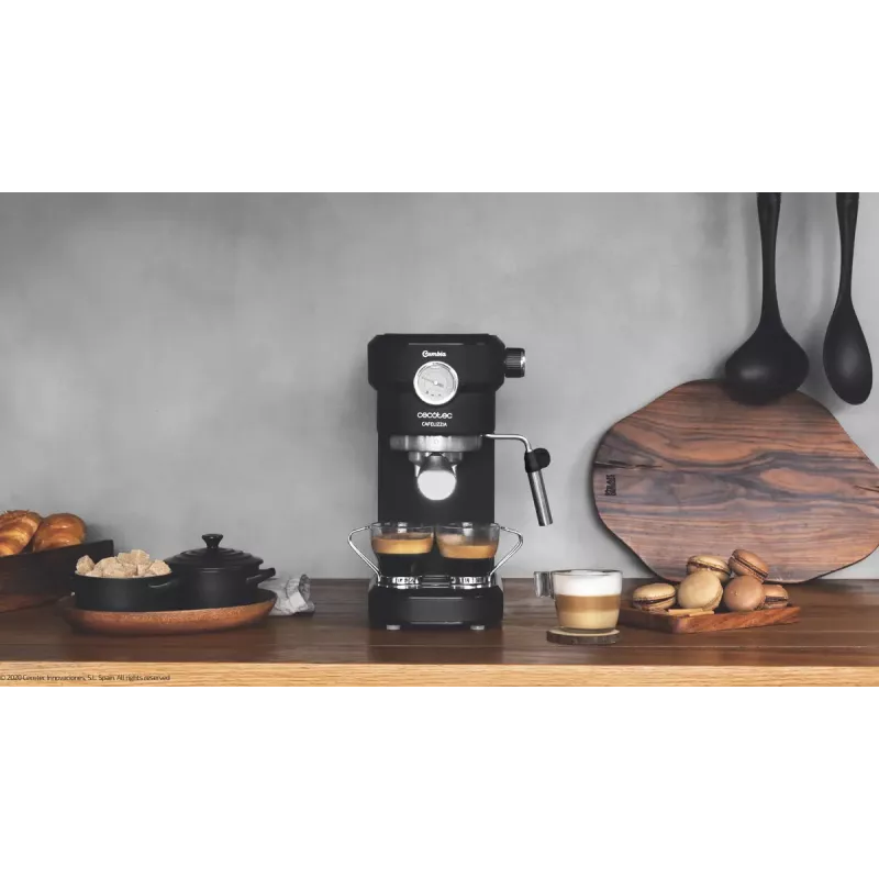 Cecotec Cafelizzia 790 Black Pro cafetera espresso, 1,2 l, 20 bar, negra