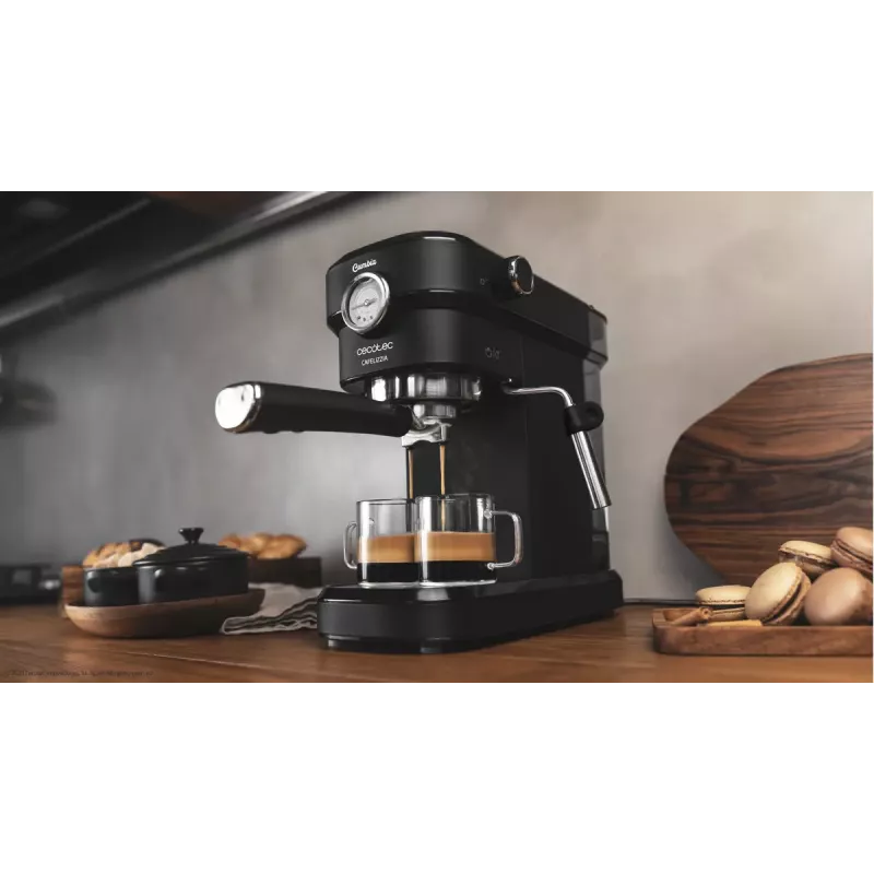 Cecotec Cafelizzia 790 Black Pro cafetera espresso, 1,2 l, 20 bar, negra