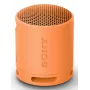Sony SRS-XB100 - Altavoz Bluetooth inalámbrico portátil, resistente IP67 sumergible y antipolvo, 16 horas de batería, Eco, exterior y viaje en naranja