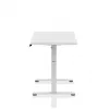 Huzaro Hero 8.1 escritorio gaming, regulable en altura, 120x60 cm, blanco