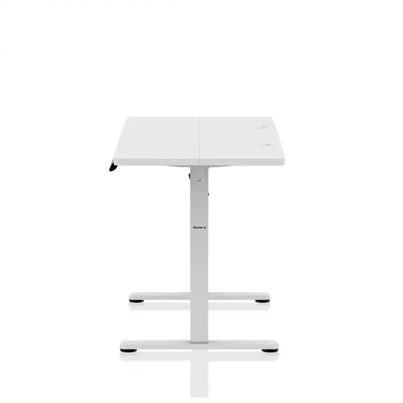 Huzaro Hero 8.1 escritorio gaming, regulable en altura, 120x60 cm, blanco