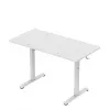 Huzaro Hero 8.1 escritorio gaming, regulable en altura, 120x60 cm, blanco
