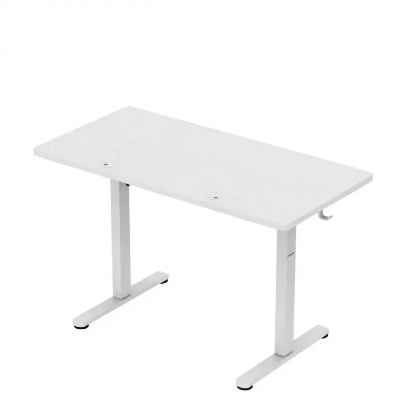 Huzaro Hero 8.1 escritorio gaming, regulable en altura, 120x60 cm, blanco