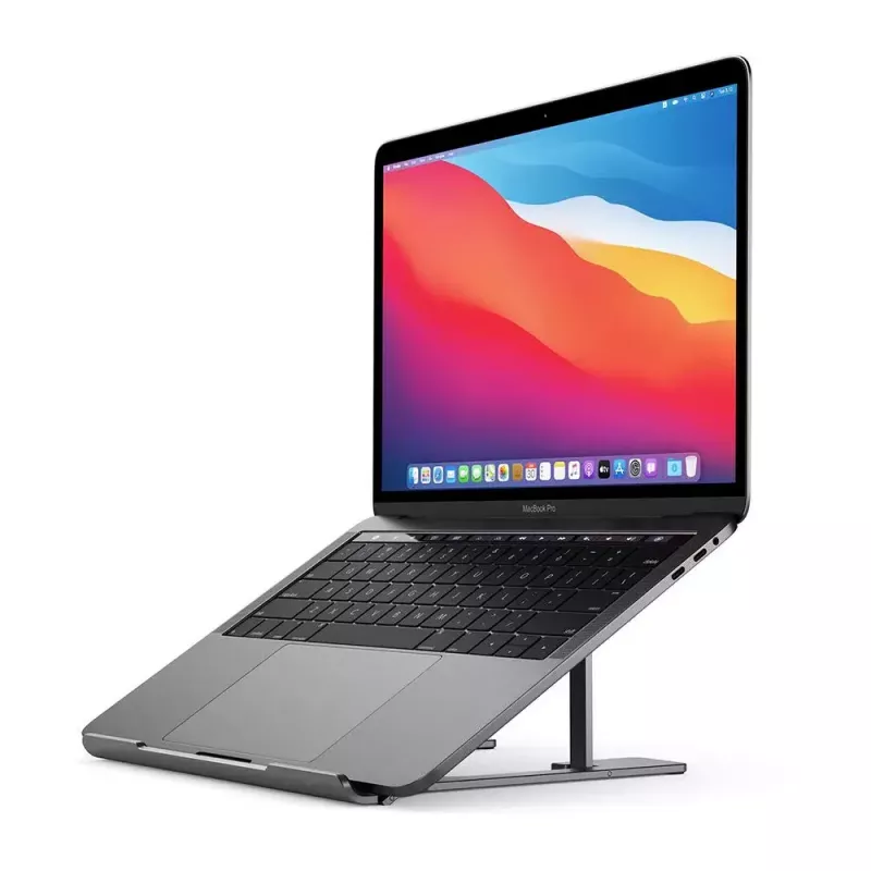 Soporte para portátil ALOGIC Metro AAL6APNS-SGR gris aluminio ajustable portátil