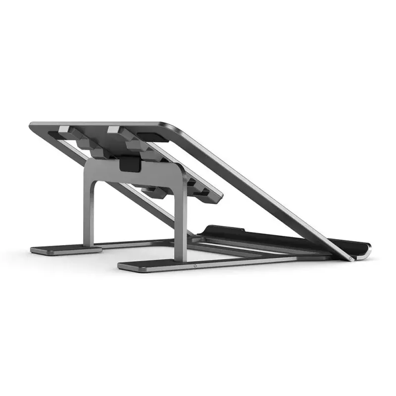 Soporte para portátil ALOGIC Metro AAL6APNS-SGR gris aluminio ajustable portátil