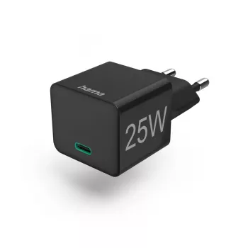 Hama 00201651 cargador móvil auriculares, batería externa, smartphone, tablet negro AC carga rápida interior