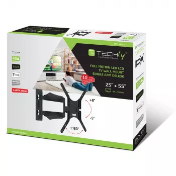 Soporte de pared para TV Techly ICA-PLB 271M 132,1 cm (52