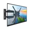 Techly ICA-PLB 271M soporte de pared para TV 25-52 pulgadas, giratorio e inclinable, delgado, 40 kg, negro
