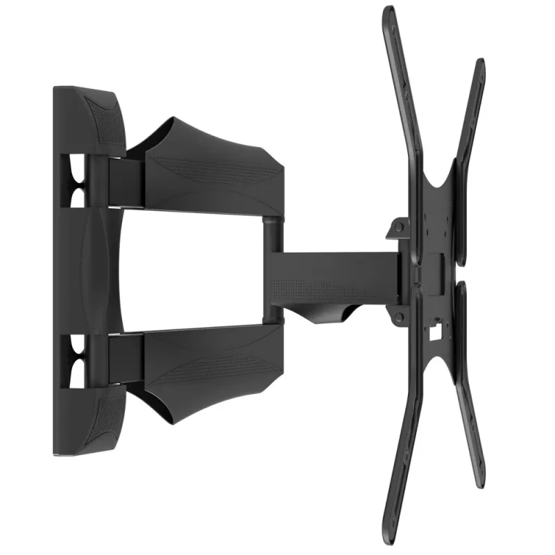 Techly ICA-PLB 271M soporte de pared para TV 25-52 pulgadas, giratorio e inclinable, delgado, 40 kg, negro