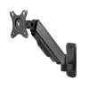 Techly ICA-LCD G111E soporte de pared para monitor/TV 17-32 pulgadas, giratorio, brazo de resorte, 9 kg
