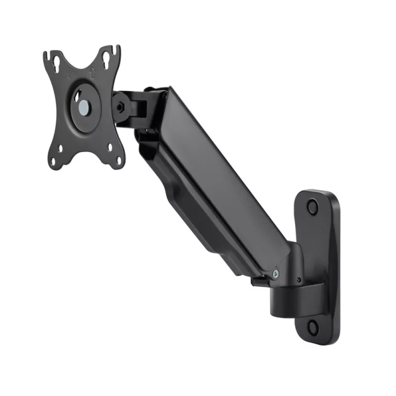 Techly ICA-LCD G111E soporte de pared para monitor/TV 17-32 pulgadas, giratorio, brazo de resorte, 9 kg