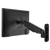 Techly ICA-LCD G111E soporte de pared para monitor/TV 17-32 pulgadas, giratorio, brazo de resorte, 9 kg