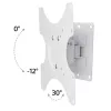 Soporte de pared Techly para LCD LED 19-37'' inclinable 1 articulación blanco ICA-LCD 2900WH