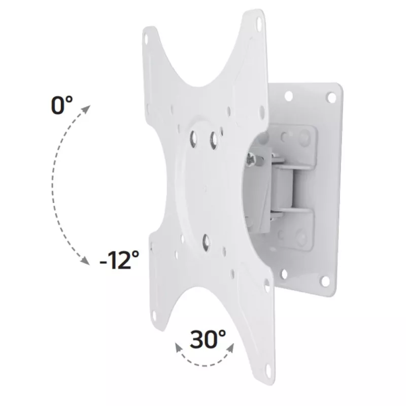 Soporte de pared Techly para LCD LED 19-37'' inclinable 1 articulación blanco ICA-LCD 2900WH