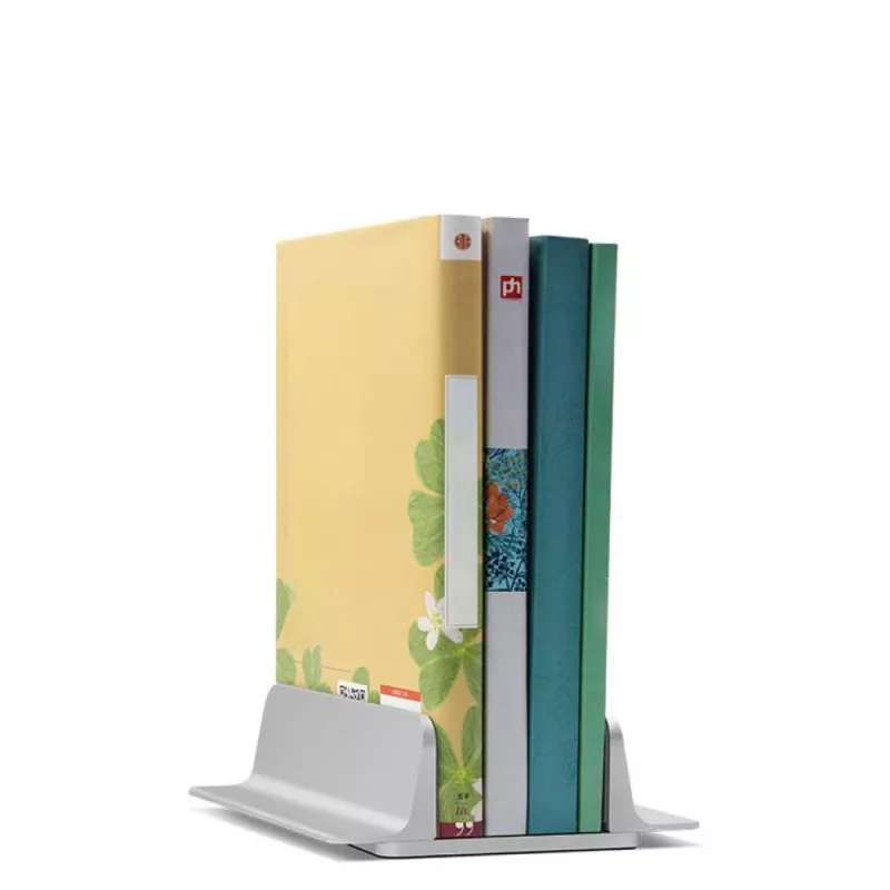 Techly ICA-TBL 010 soporte vertical de aluminio para portátil hasta 17 pulgadas, anchura ajustable