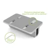 Techly ICA-TBL 010 soporte vertical de aluminio para portátil hasta 17 pulgadas, anchura ajustable