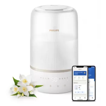 Humidificador Philips serie 1000 HU1510/04 ultrasónico 3 L blanco 19 W