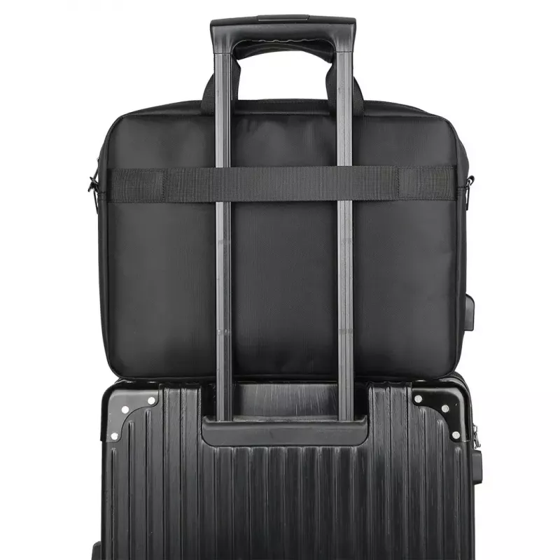 Funda para portátil MODECOM Porto 15,6 pulgadas negra para portátiles de 15,6 pulgadas, TOR-MC-PORTO-15