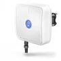 QuWireless QuMax A140M antena LTE direccional para Teltonika TRB140, hasta 6 dBi, IP67, PoE/LAN, blanca