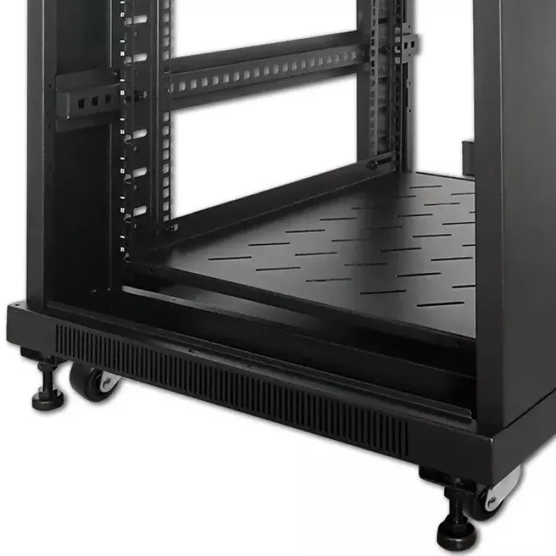 Set de ruedas para rack QOLTEC 4 uds. sin freno Modelo 54508