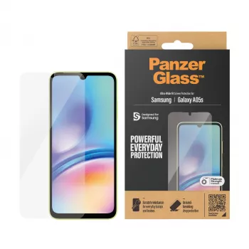 Protector de pantalla PanzerGlass 7343 para Samsung Galaxy A05S Antibacteriano Antirrayaduras