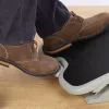 Kensington SoleMate Plus 56146 reposapiés con sistema SmartFit, inclinación ajustable hasta 20°, 45×35 cm, negro/gris