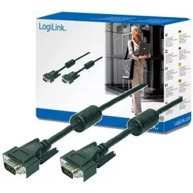 Cable VGA LogiLink 20m M/M