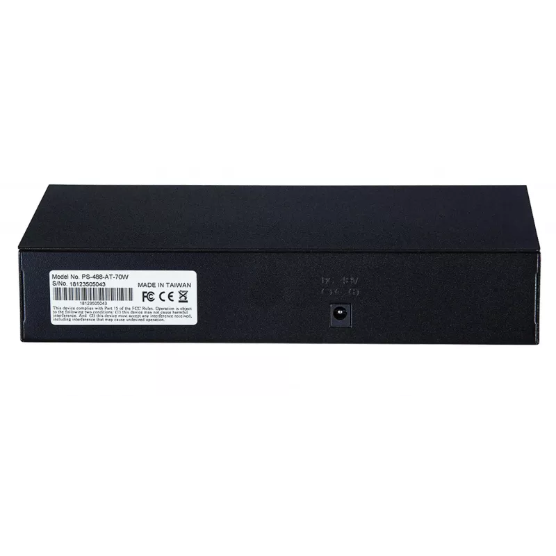Switch Intellinet 8 puertos Fast Ethernet PoE+, 8 x puertos PoE, 1,6 Gbit/s