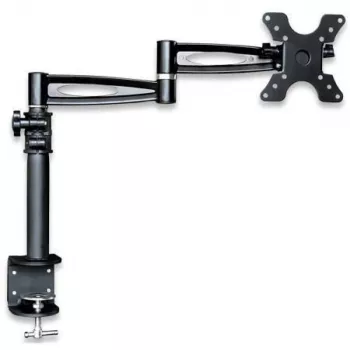 Soporte de mesa Techly 13-27 pulgadas para monitor brazo largo inclinable ICA-LCD 502BK