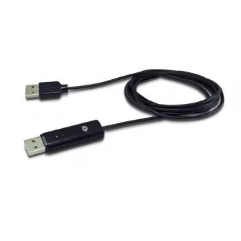 Cable KVM Conceptronic USB 2.0 1,8 m negro