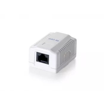 Rosa de superficie Equip 1 puerto Cat.5e, RJ-45, 5e, blanco, 39 mm,…