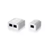 Rosa de superficie Equip 1 puerto Cat.5e, RJ-45, 5e, blanco, 39 mm,…