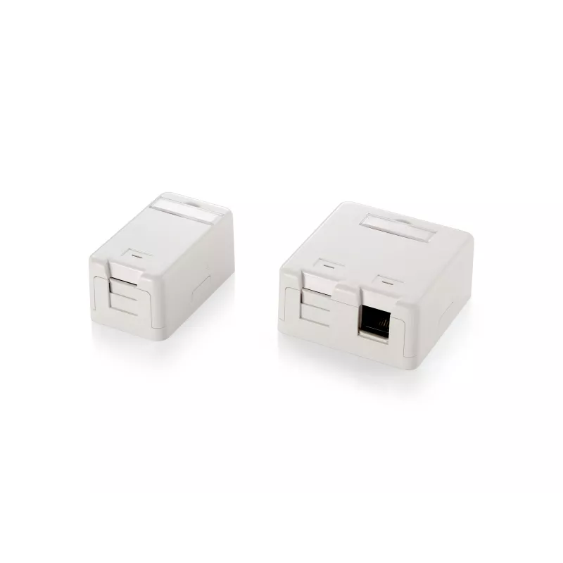 Rosa de superficie para keystone jack 1 puerto Equip 125121