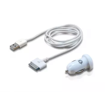 Cargador de coche para tablet Conceptronic 2A para Apple, mechero, 5 V, blanco
