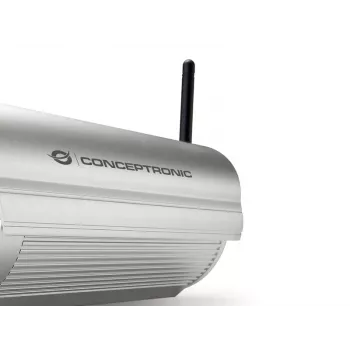 Conceptronic CIPCAM720ODWDR cámara IP inalámbrica en la nube, para exterior, tipo bala, 720p HD, WDR, IP66, IR hasta 50 m, microSD de 8 GB