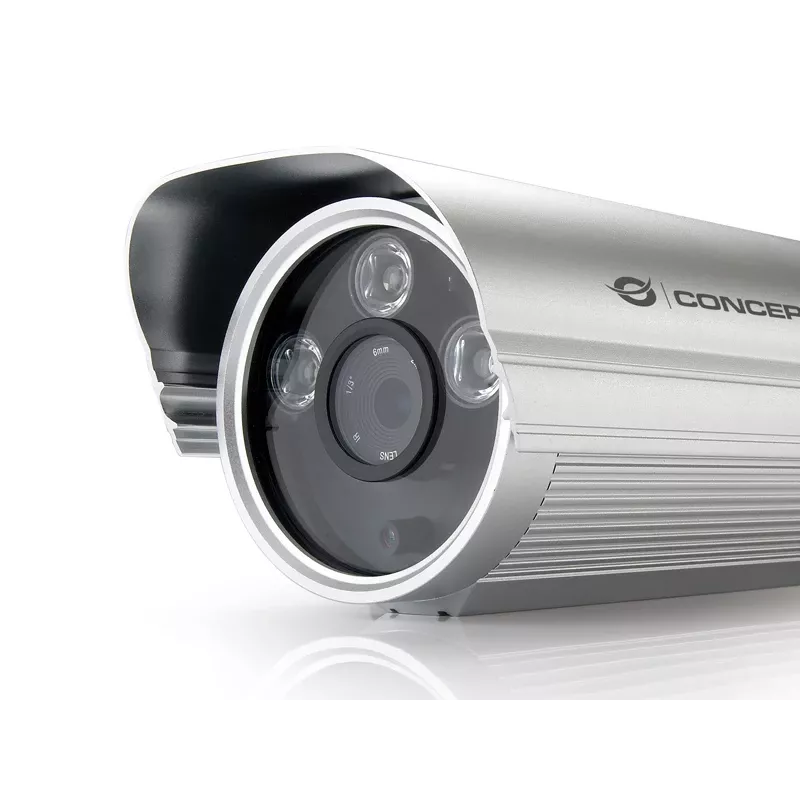 Conceptronic CIPCAM720ODWDR cámara IP inalámbrica en la nube, para exterior, tipo bala, 720p HD, WDR, IP66, IR hasta 50 m, microSD de 8 GB