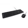 Equip 245200 Teclado con ratón incluido oficina USB QWERTZ alemán negro