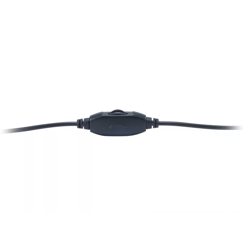Headset Equip Chat Headset con cable, diadema, llamadas/música, negro