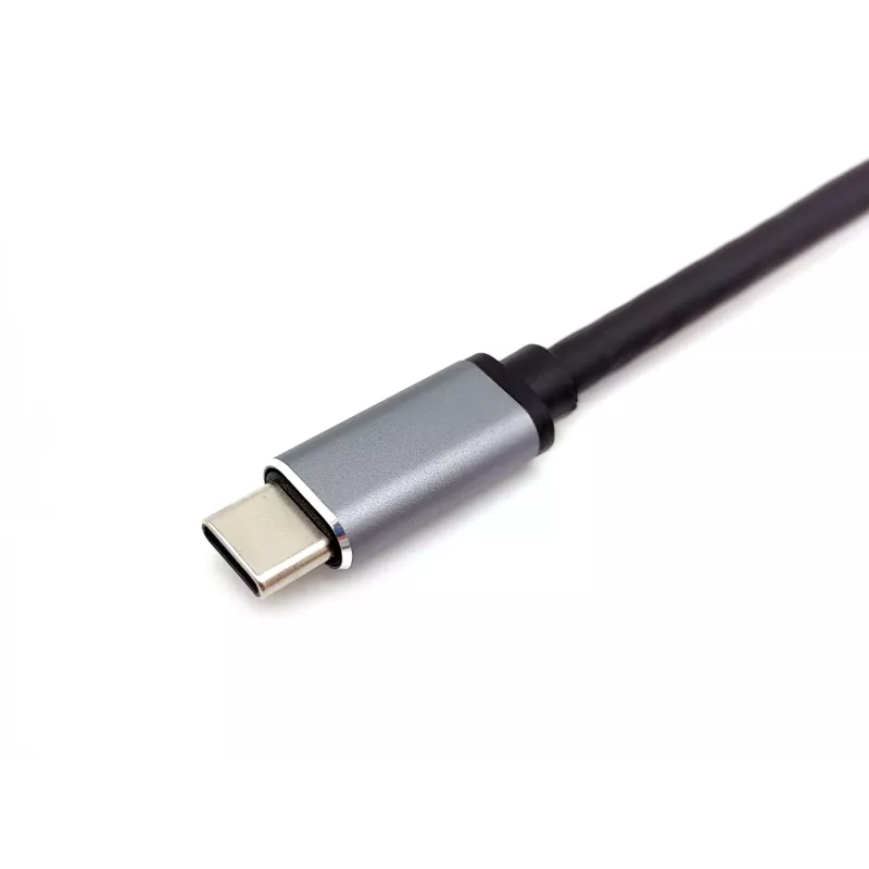 Equip 133482 adaptador multifunción USB-C 7 en 1, USB 3.2 Gen 1, HDMI 4K 30 Hz, 3x USB 3.0, SD/microSD, USB-C PD 100 W, aluminio