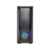 Caja de PC Cooler Master MasterBox 500 semitorre negra
