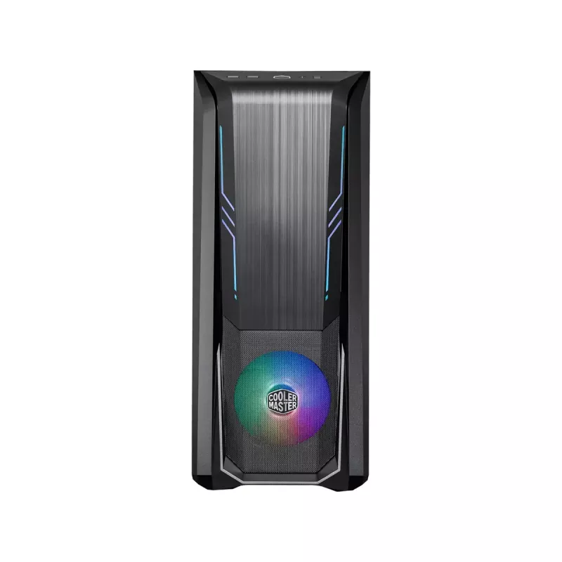 Caja de PC Cooler Master MasterBox 500 semitorre negra