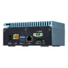 Shuttle Edge PC SPCEL02, Intel Celeron J6412, 1x HDMI, 2x 2.5G LAN, 1x COM, DIO (4x in, 4x out), 3x USB, 2x M.2, 12-24V, funcionamiento continuo 24/7, sin ventilador, incl. soporte VESA y para carril DIN