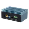 Shuttle Edge PC SPCEL02, Intel Celeron J6412, 1x HDMI, 2x 2.5G LAN, 1x COM, DIO (4x in, 4x out), 3x USB, 2x M.2, 12-24V, funcionamiento continuo 24/7, sin ventilador, incl. soporte VESA y para carril DIN