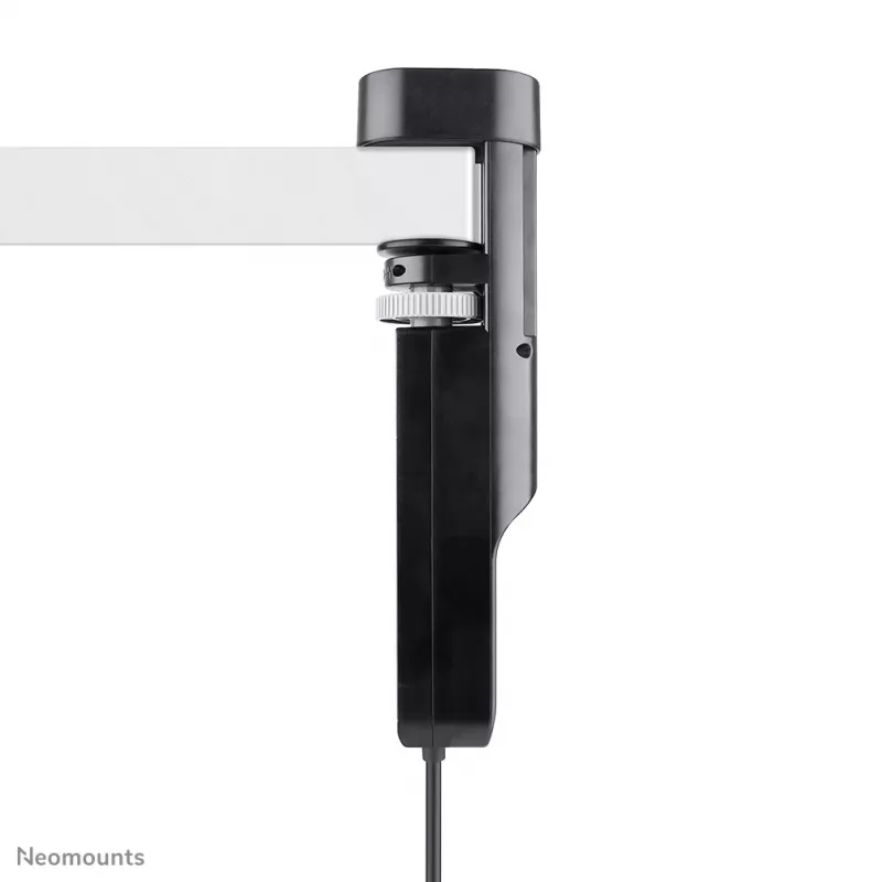 Neomounts DS22-840BL6 Regleta de escritorio con pinza y conexiones USB-C y USB-A – carga rápida