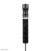 Neomounts DS22-840BL6 Regleta de escritorio con pinza y conexiones USB-C y USB-A – carga rápida